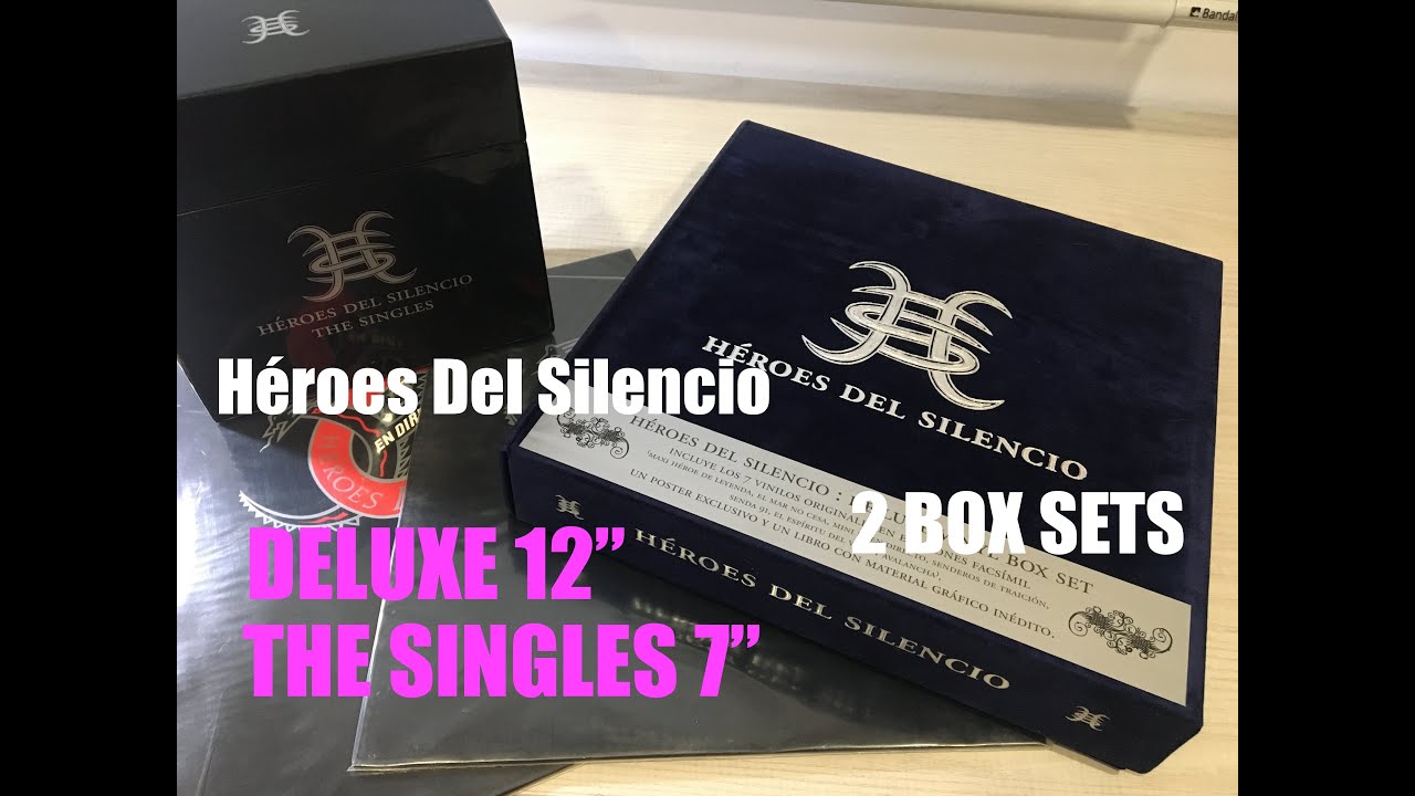 Heroes Del Silencio - 4K DELUXE & THE SINGLES Vinyl BOXES 2007 Unboxing en Castellano by Jordymuro