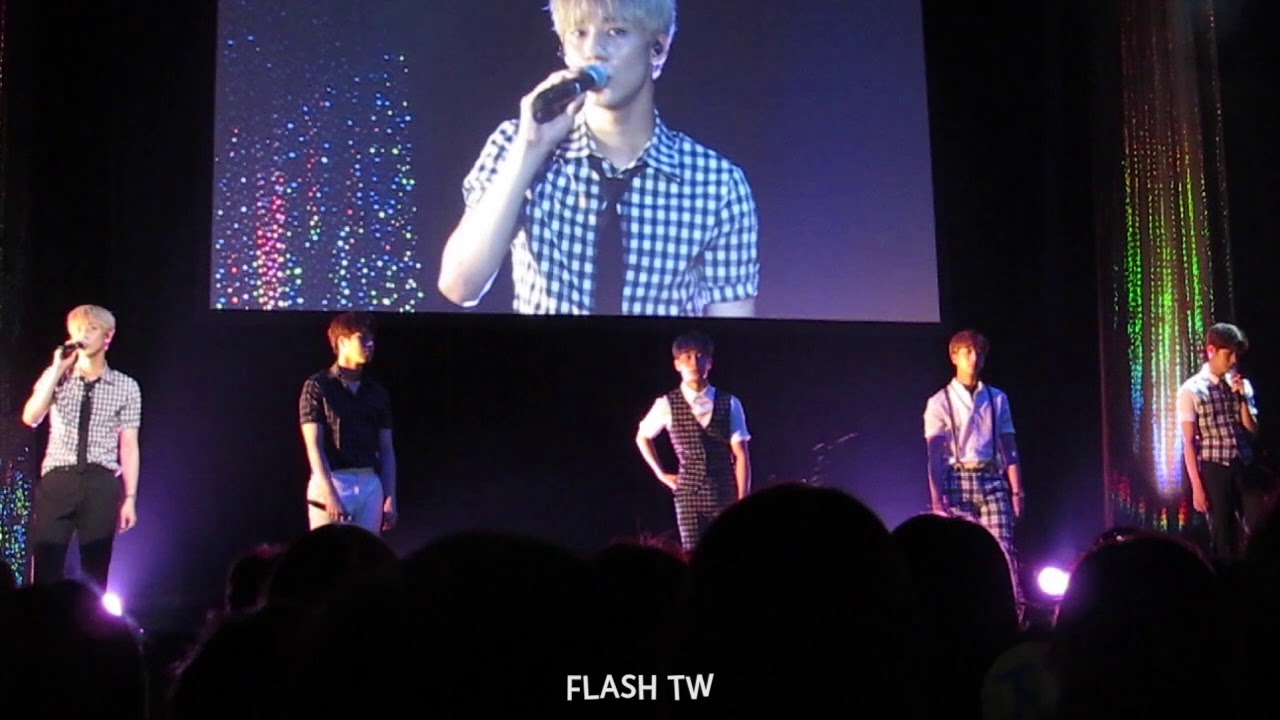 170811 크나큰(KNK) SUMMER LIVE TOUR in TOKYO 1부- 瞳をとじて 輕閉雙眼