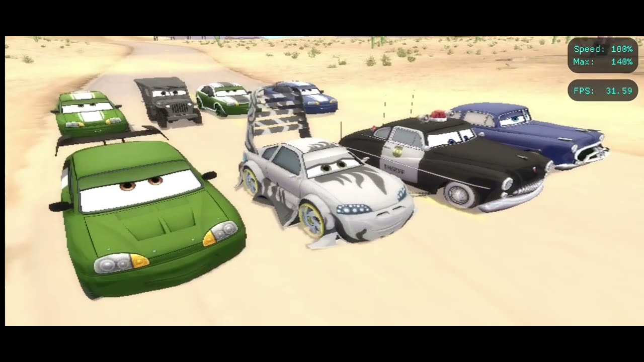 Los Mosquitos🦟 (Cars Race O Rama Wii Gameplay)