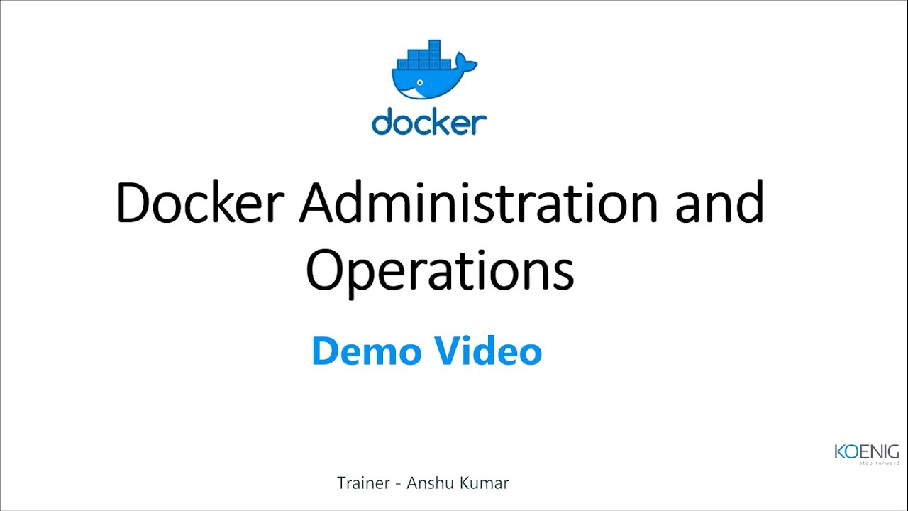Learn Docker Fundamentals online | Koenig Solutions