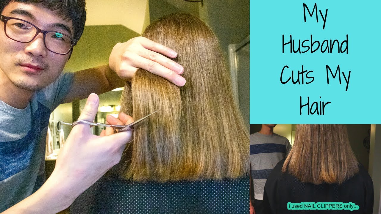 Husband Cuts My Hair - Quarantine Haircut