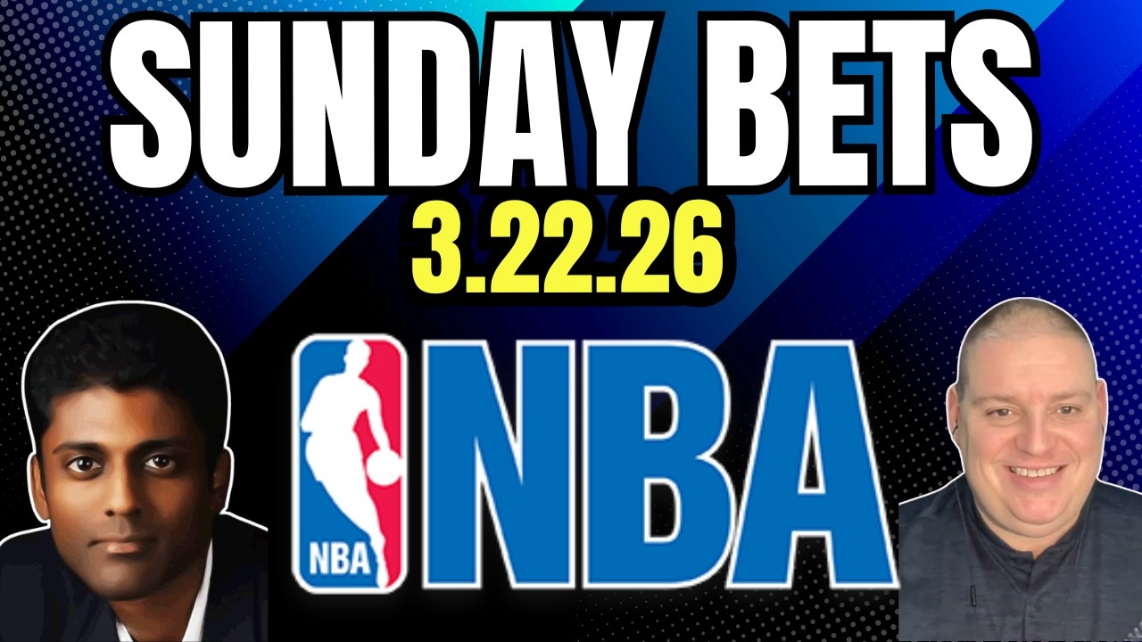 Sunday NBA Picks - 3/22/26 l Craig Trapp & Indian Cowboys NBA Picks & Predictions