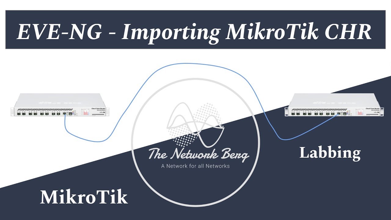 EVE-NG – Импорт MikroTik CHR