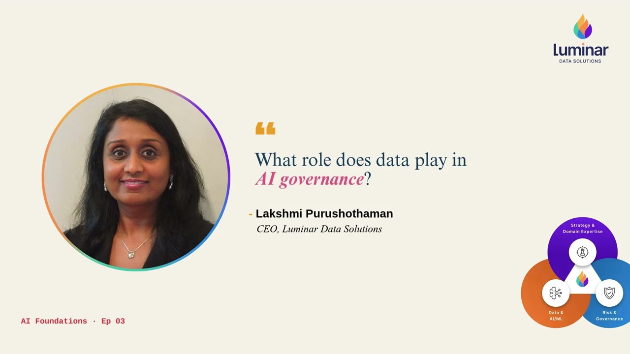 What Role Does Data Play in AI Governance? | Luminar Data Solutions | CEO