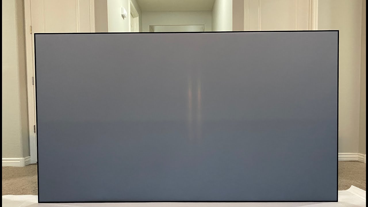 Silver Ticket Products UST Ultra Short Throw Thin Bezel Fixed Frame Screen ST3 Series Assembly