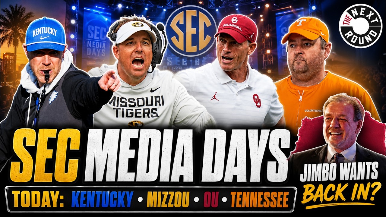 SEC Media Days Day 1: Kentucky, Missouri, Oklahoma and Tennessee, SEC&rsquo;s Best Offense | TNR 7/18/26