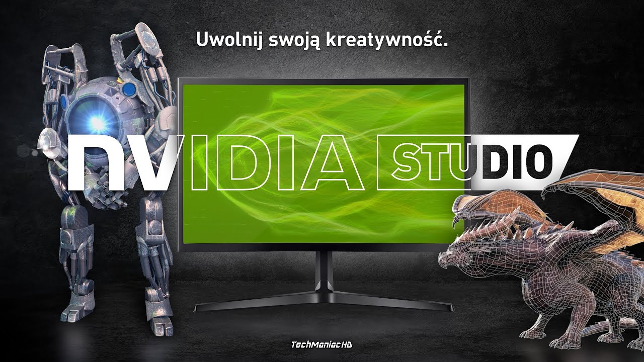 Czemu wszyscy wybierają komputer z certyfikatem NVIDIA Studio❗❔ [D5 Render, V-Ray, Resolve, Blender]