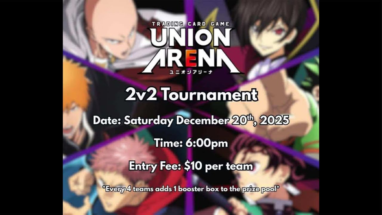 2v2 Union Arena Tournament!