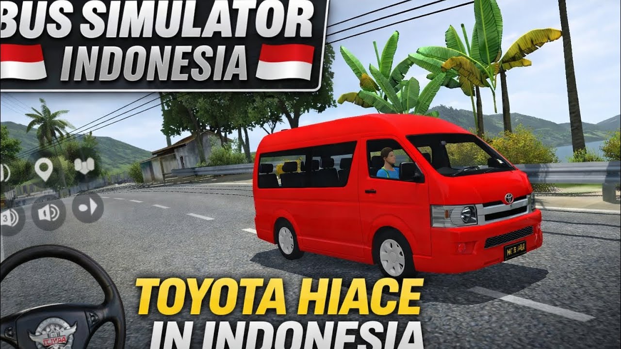 Toyota HiAce Passenger Service 🚐 | BUSSID Full Gameplay