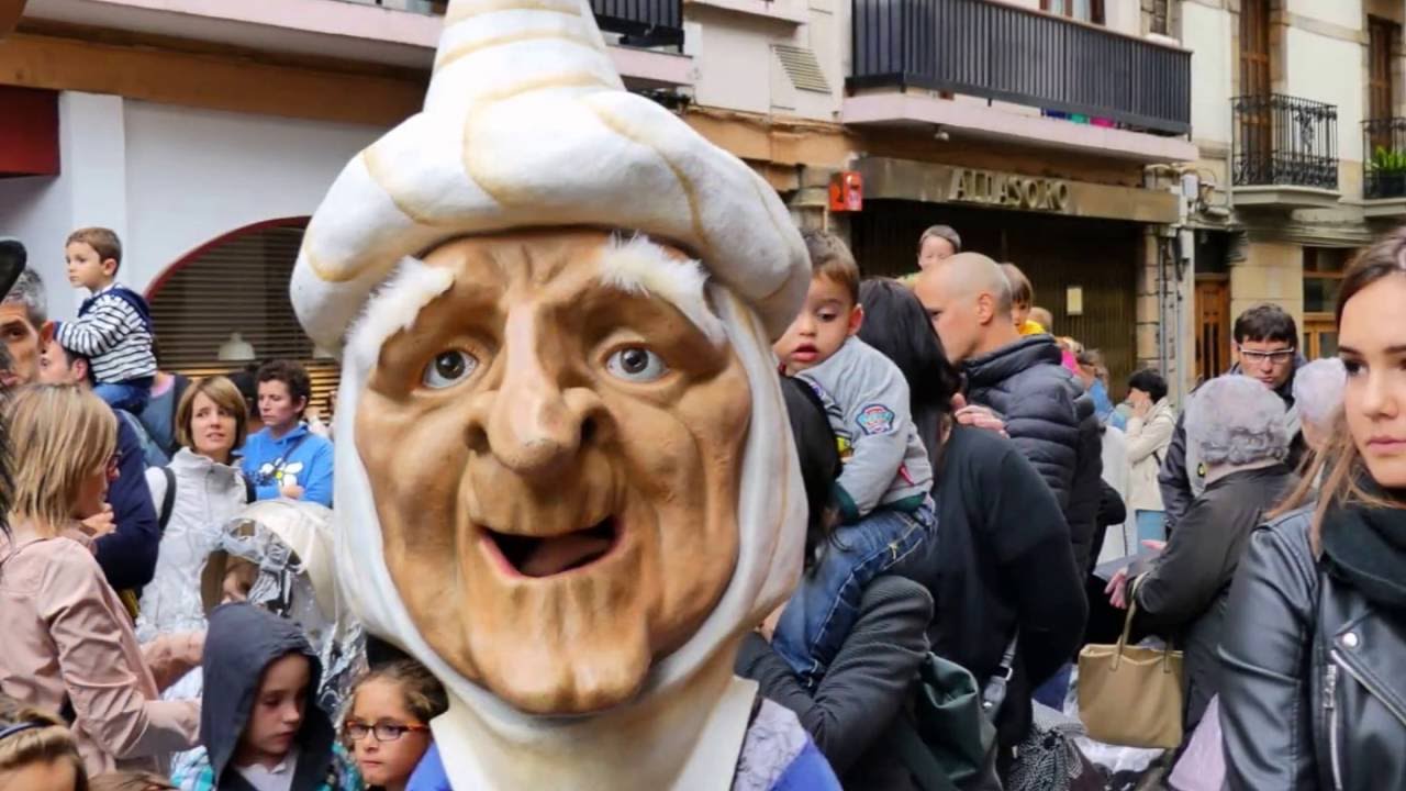 Comparsas de Gigantes.Oñati 2016.