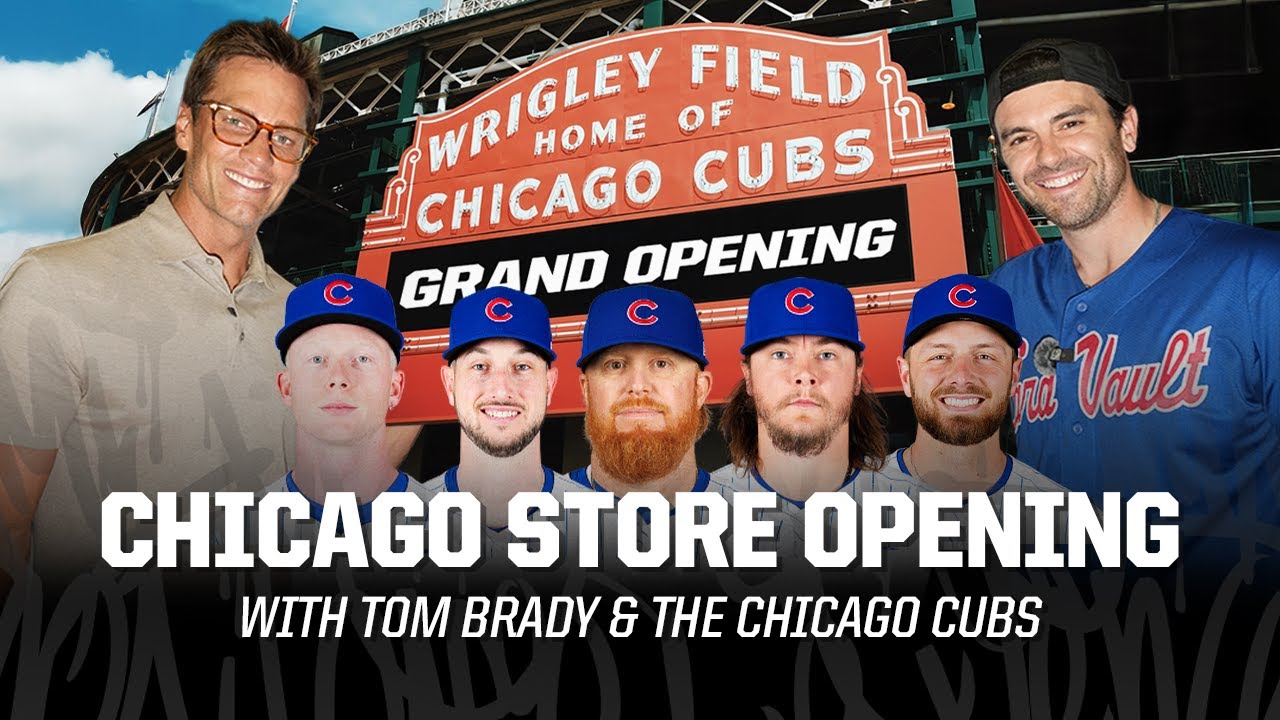 The ENTIRE Chicago Cubs Team CRASHED Our Store Opening