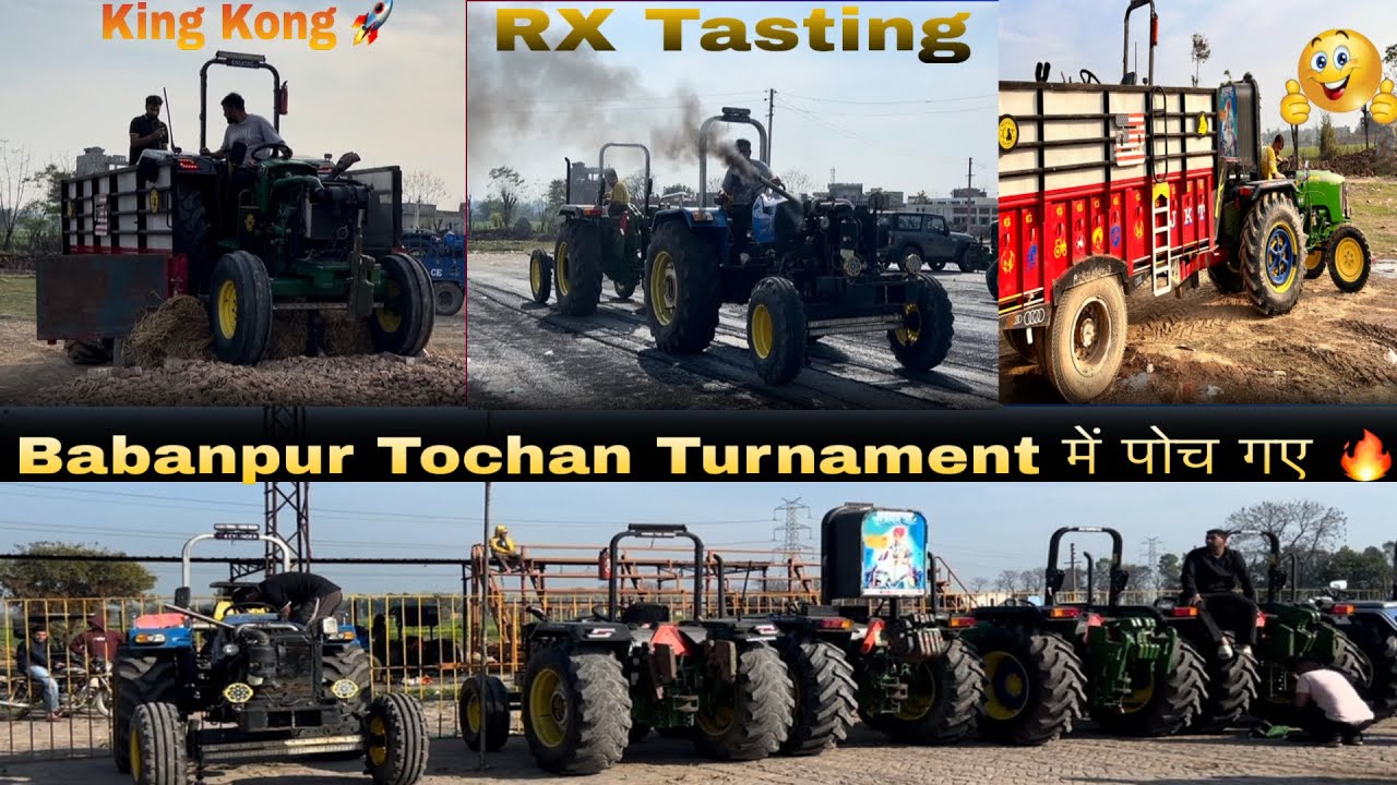 Babanpur Tochan turnament में पोचगए | 4 cylinder tasting 🔥 | @Tipical_Haryanvi 