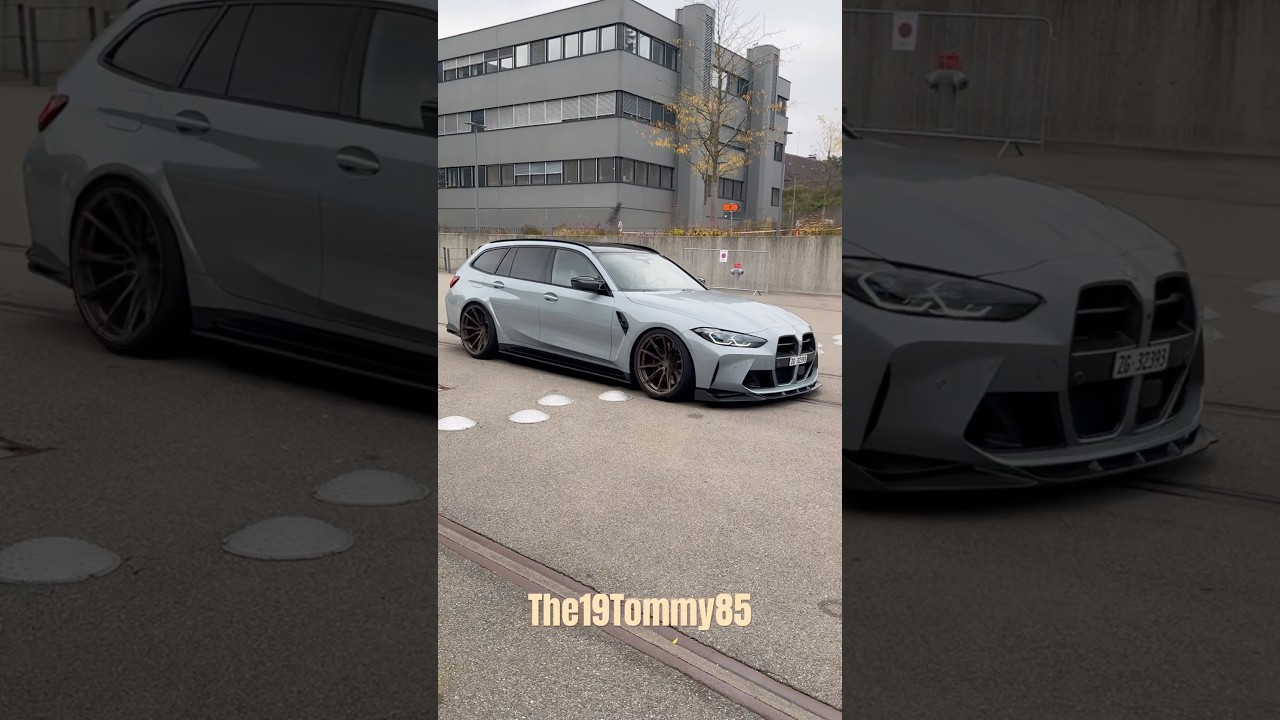 Brooklyn Grey BMW M3 Touring at German Car Meet 2024