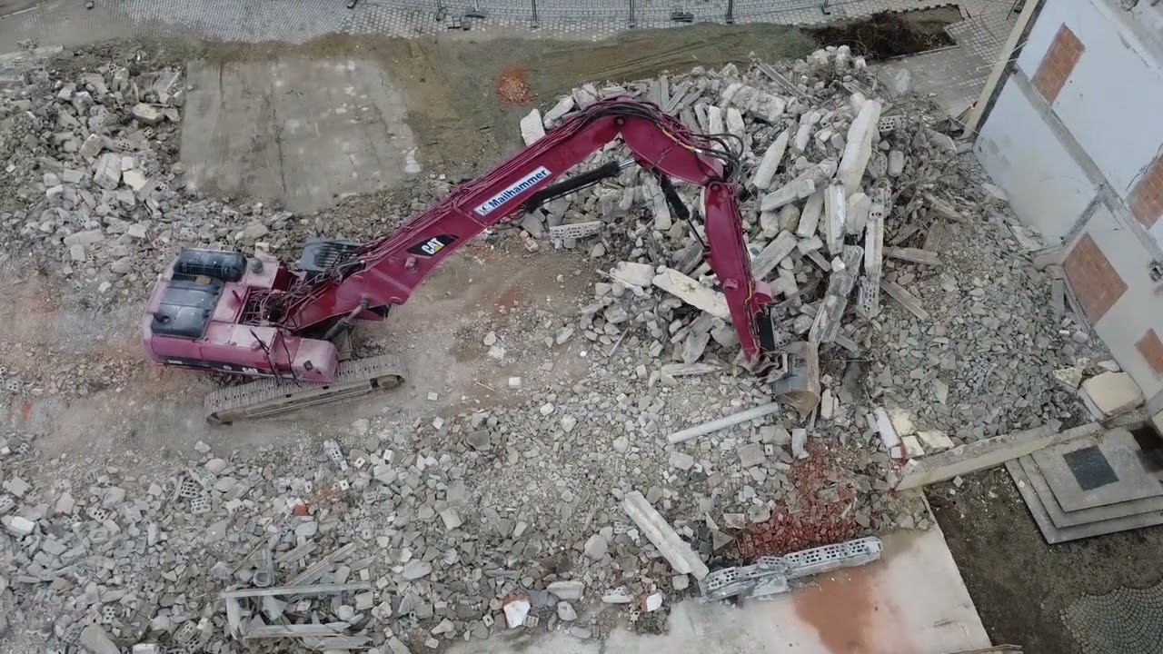 Abriss Südwest-Trakt