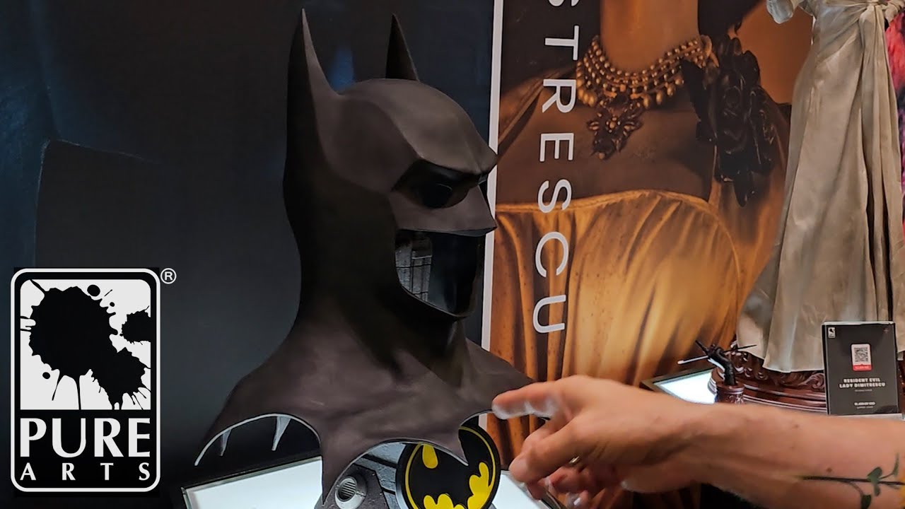 Michael Keaton Batman 1:1 Scale Cowl Replica Exclusive Edition by PureArts