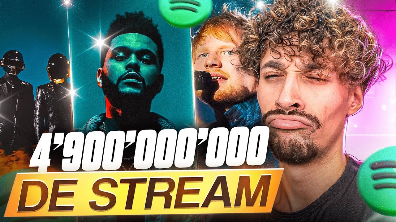 J’AI ÉCOUTÉ LES 100 MUSIQUES LES PLUS ÉCOUTÉES DE SPOTIFY EN 2025🔥 (et c'est incroyable)