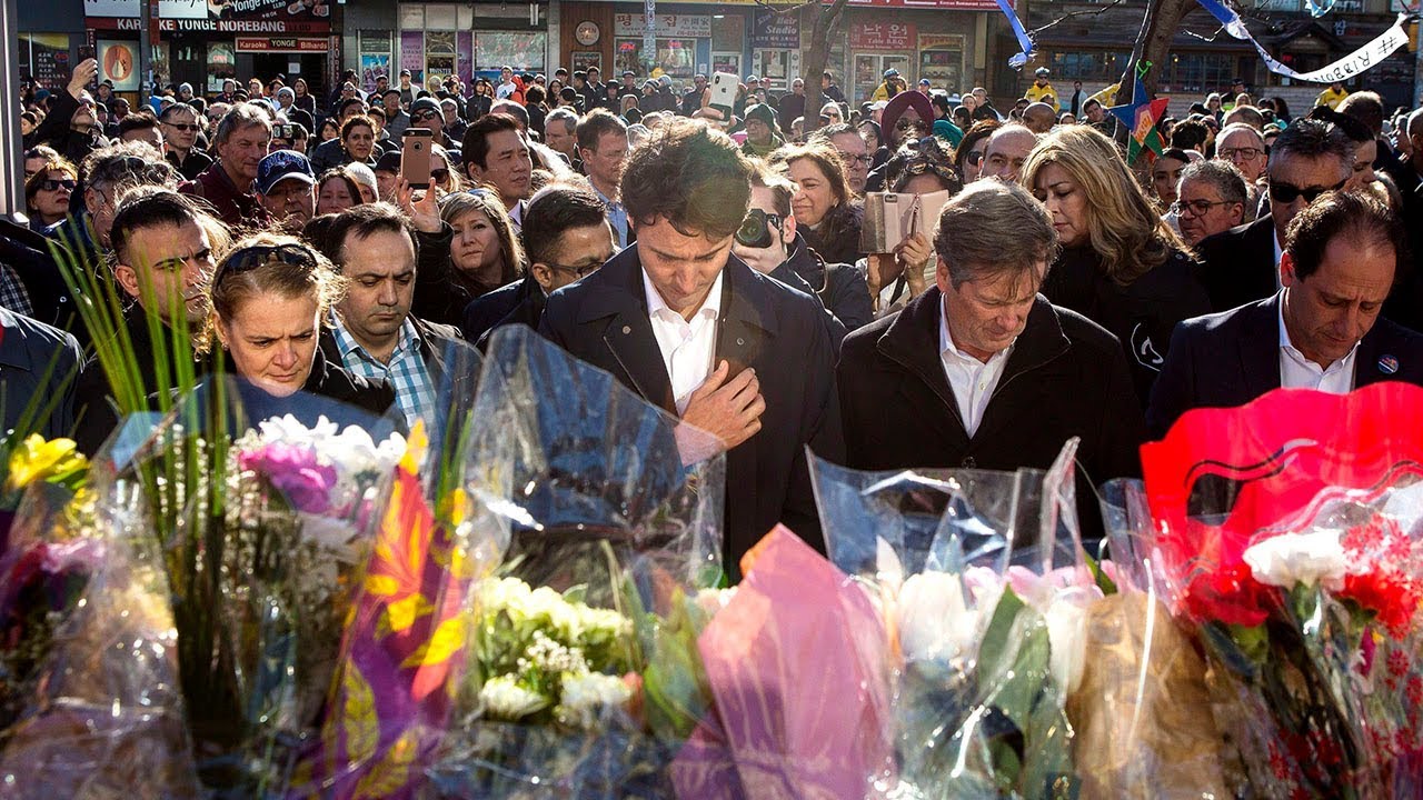 #TorontoStrong Vigil for victims of van attack