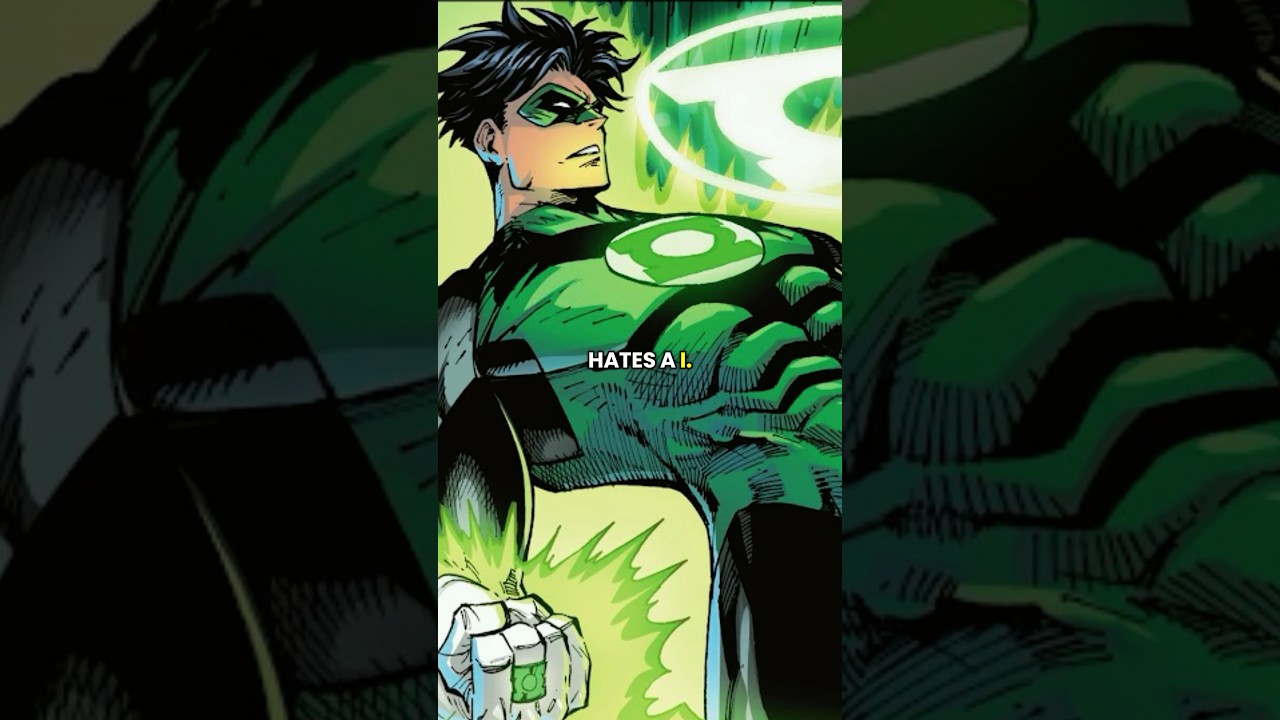 Kyle rayner hates ai! #dc #dccomics #dcuniverse #comics #dcmultiverse #greenlantern