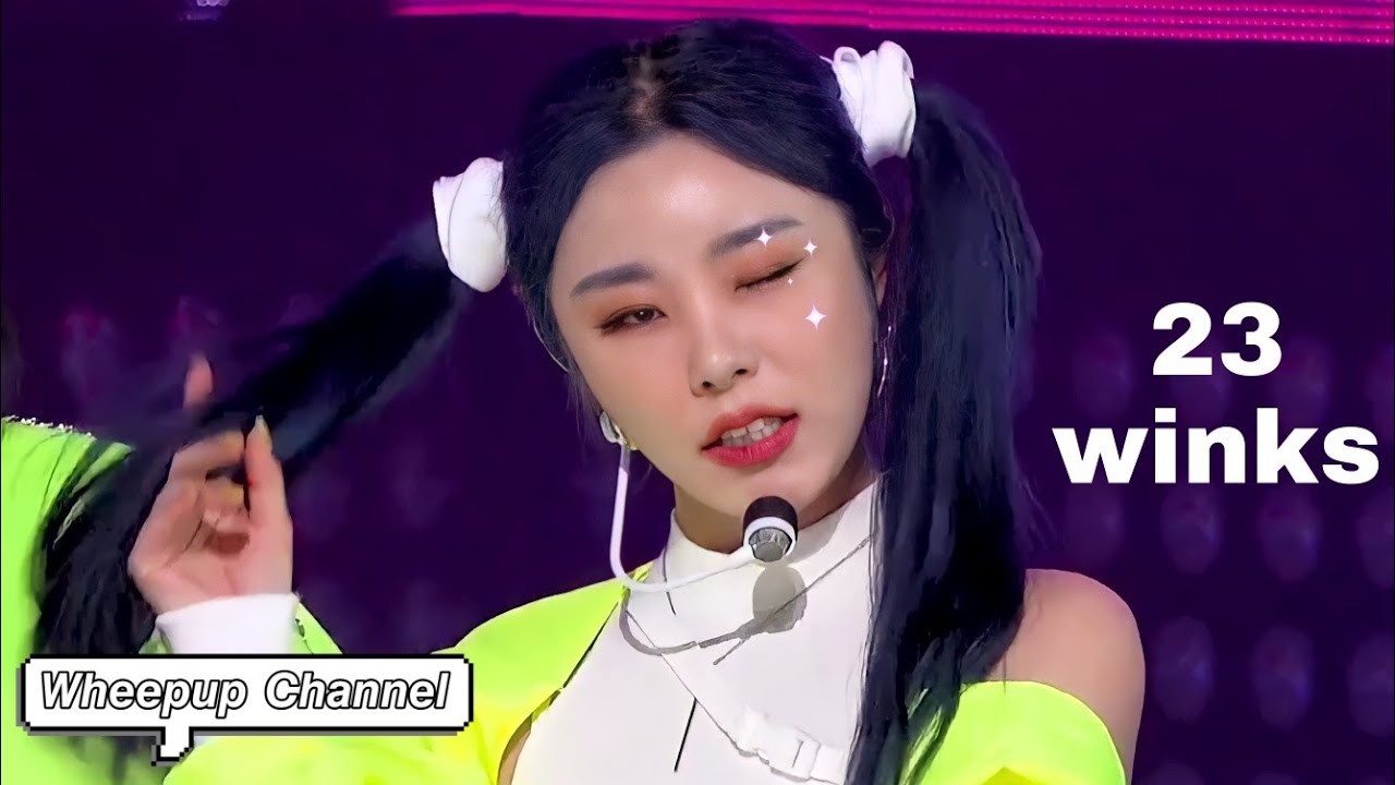 At this point it's a reflex miss Jung Wheein