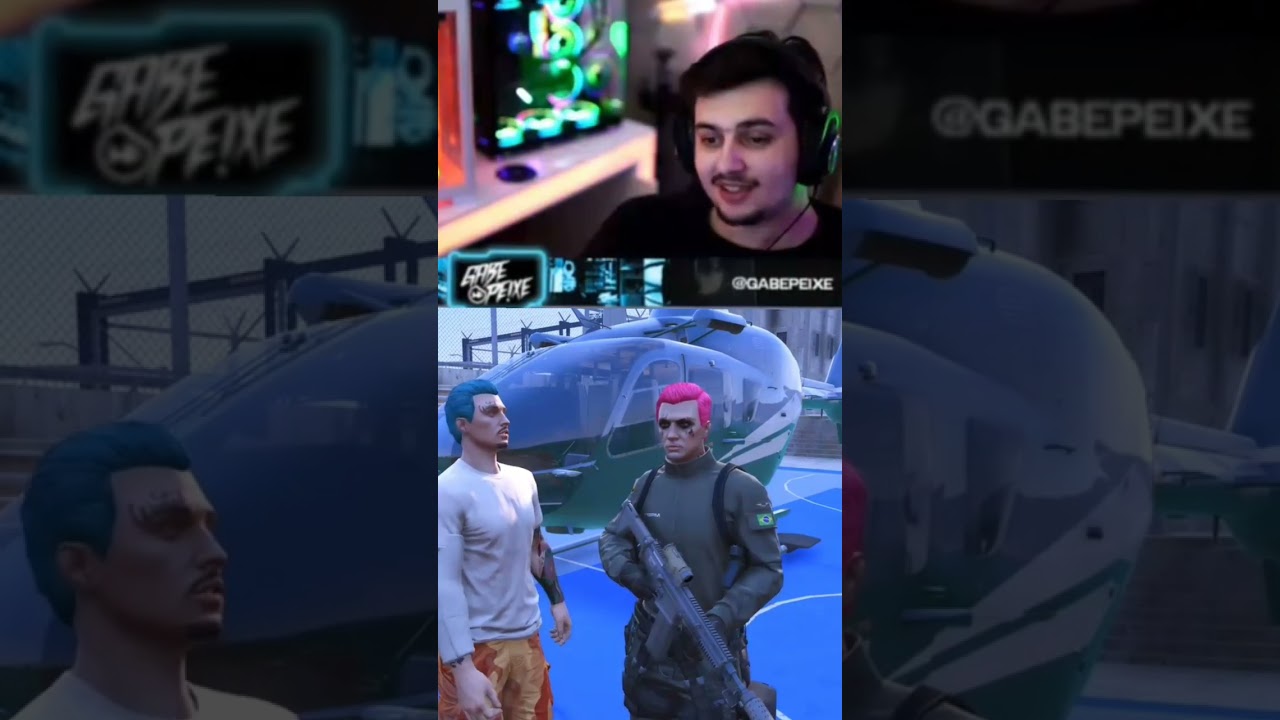 oq vc est&aacute; fazendo aqui #gtarp #cidadealta #gabepeixe #laranjasrp #loudgg