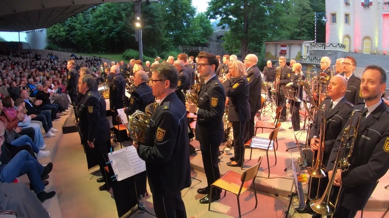 Marsch Großherzog Friedrich von Baden, Polizeimusikkorps Karlsruhe Konzert Ötigheim 24.05.2025