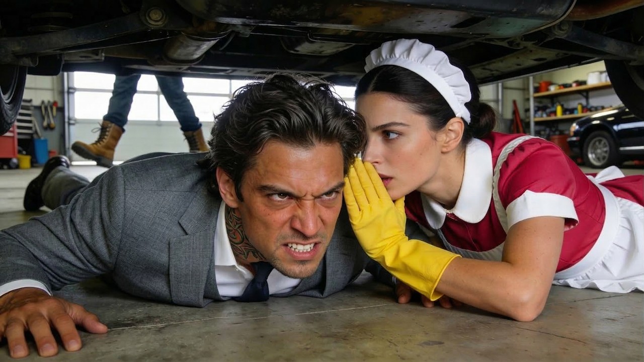 Groźny boss mafii wrócił wcześniej do domu — pokojówka szepnęła: „Cicho”. Powód go zmroził.