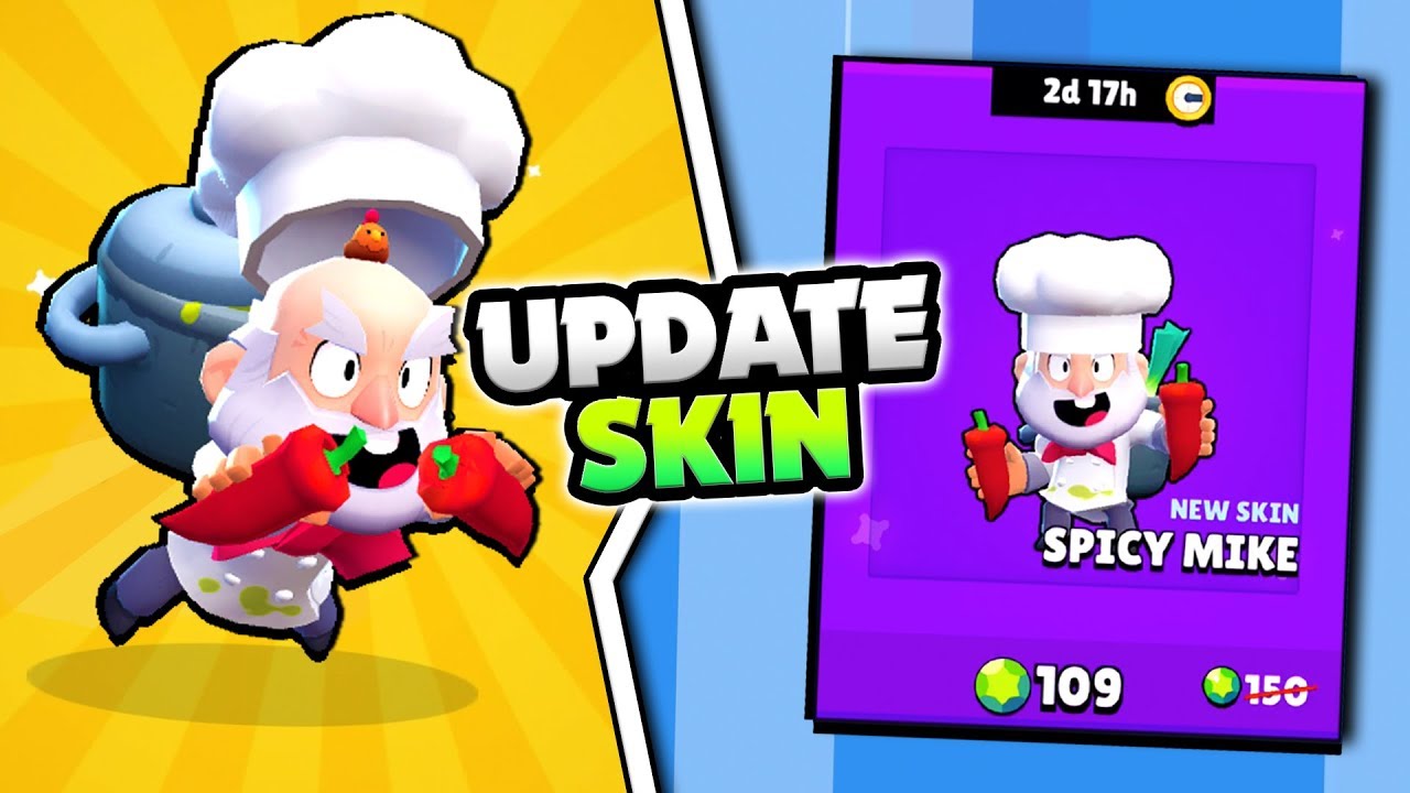 BUYING NEW UPDATE SPICY MIKE SKIN GAMEPLAY IN BRAWL STARS! HIGH LEVEL DYNAMIKE SHOWDOWN GAMEPLAY!