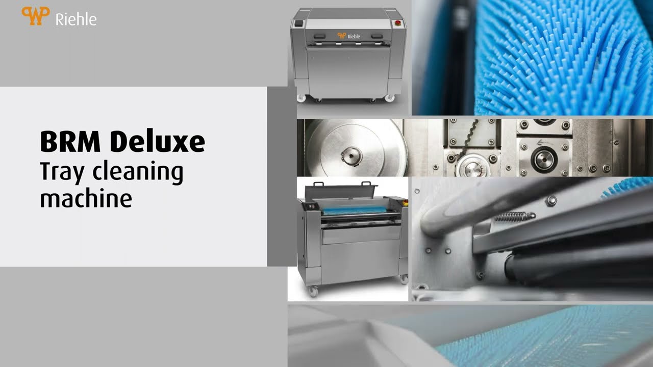 WP Riehle - tray cleaning system BRM Deluxe (EN)