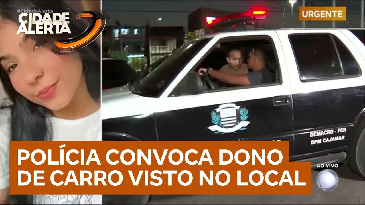 Dono de carro visto onde Vitória desapareceu é chamado para prestar depoimento