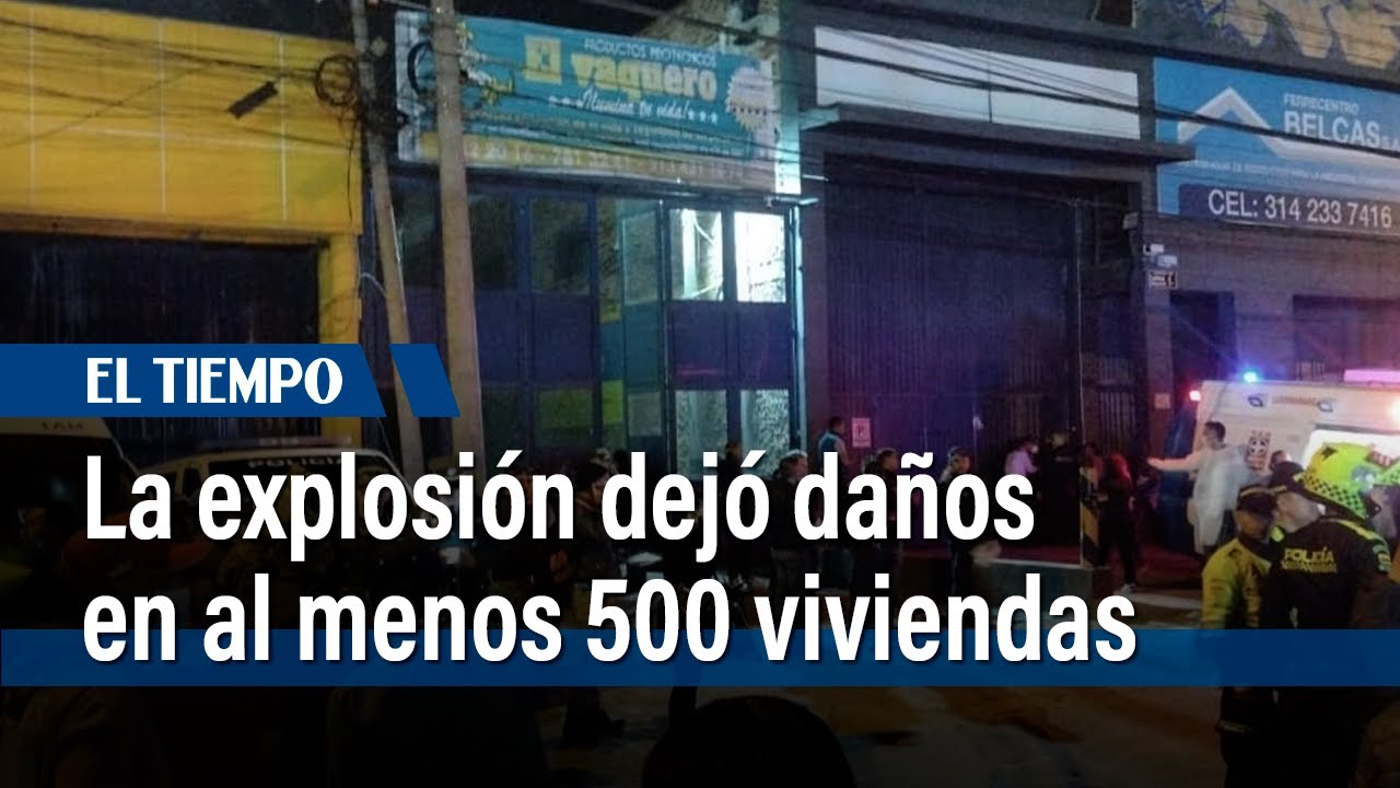 La explosión dejo daños en al menos 500 viviendas de Soacha | El Tiempo
