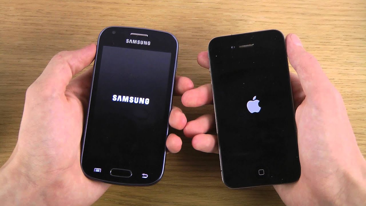 Samsung Galaxy Trend S7560 vs. iPhone 4 iOS 7 - Which Is Faster?