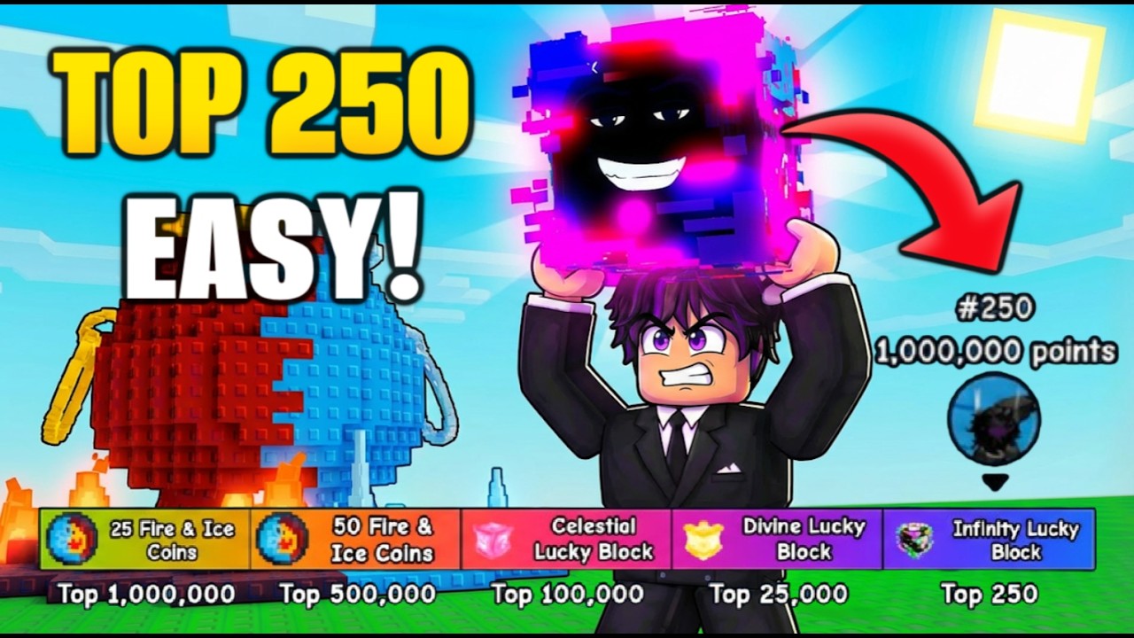 NEWEST METHOD! Infinity Lucky Block FARM! in Escape Tsunami for Brainrots Roblox