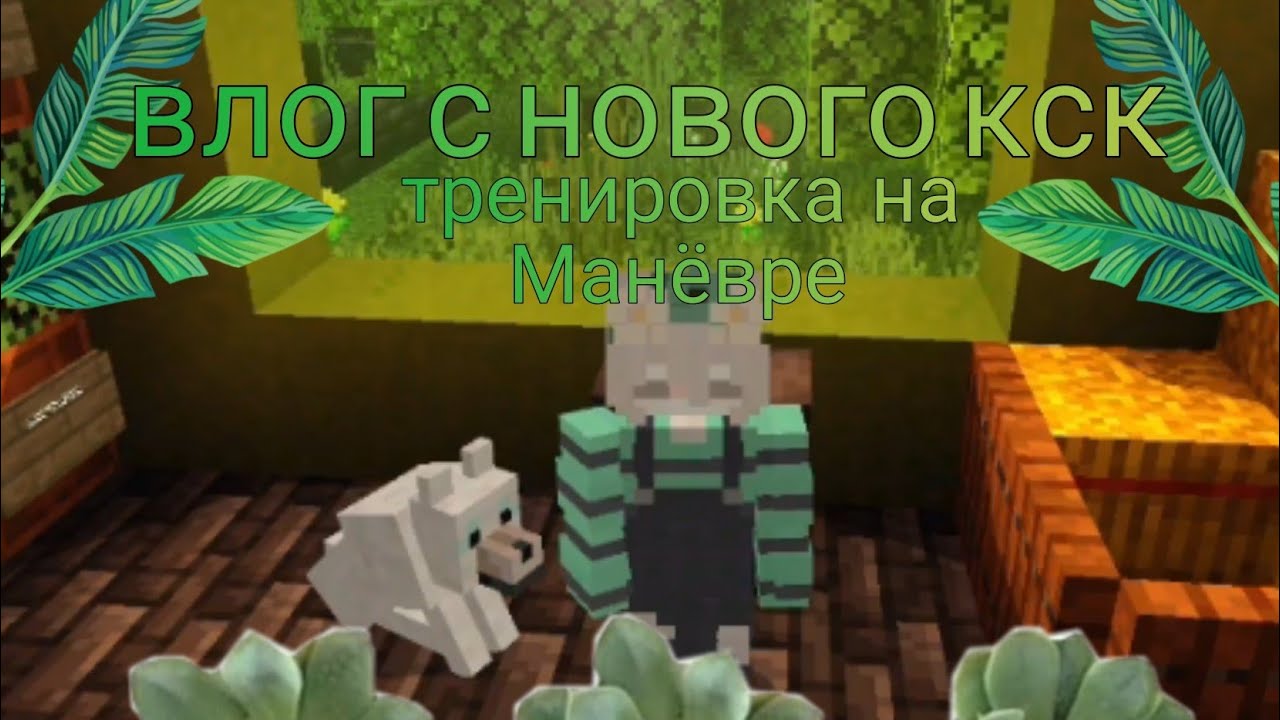 влог на новом кск + тренировка на Манёвре 💚