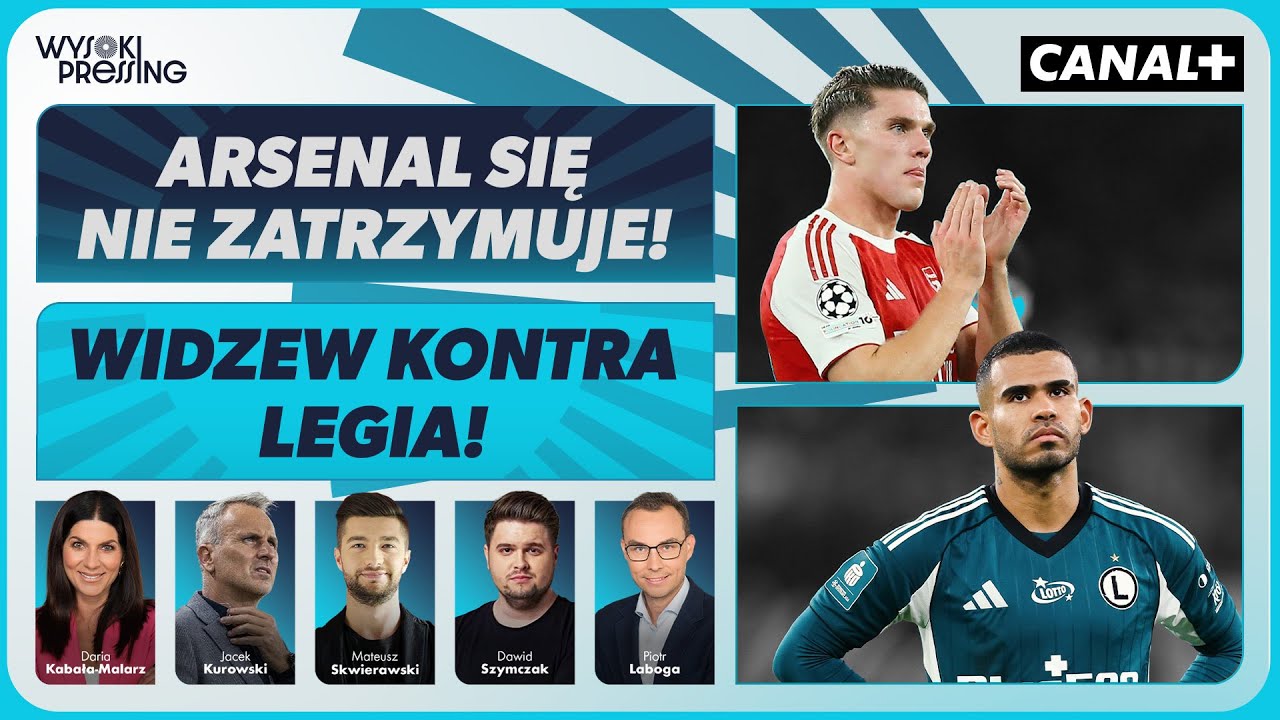 ARSENAL UMACNIA SIĘ NA FOTELU LIDERA! HITY W EKSTRAKLASIE! | WYSOKI PRESSING