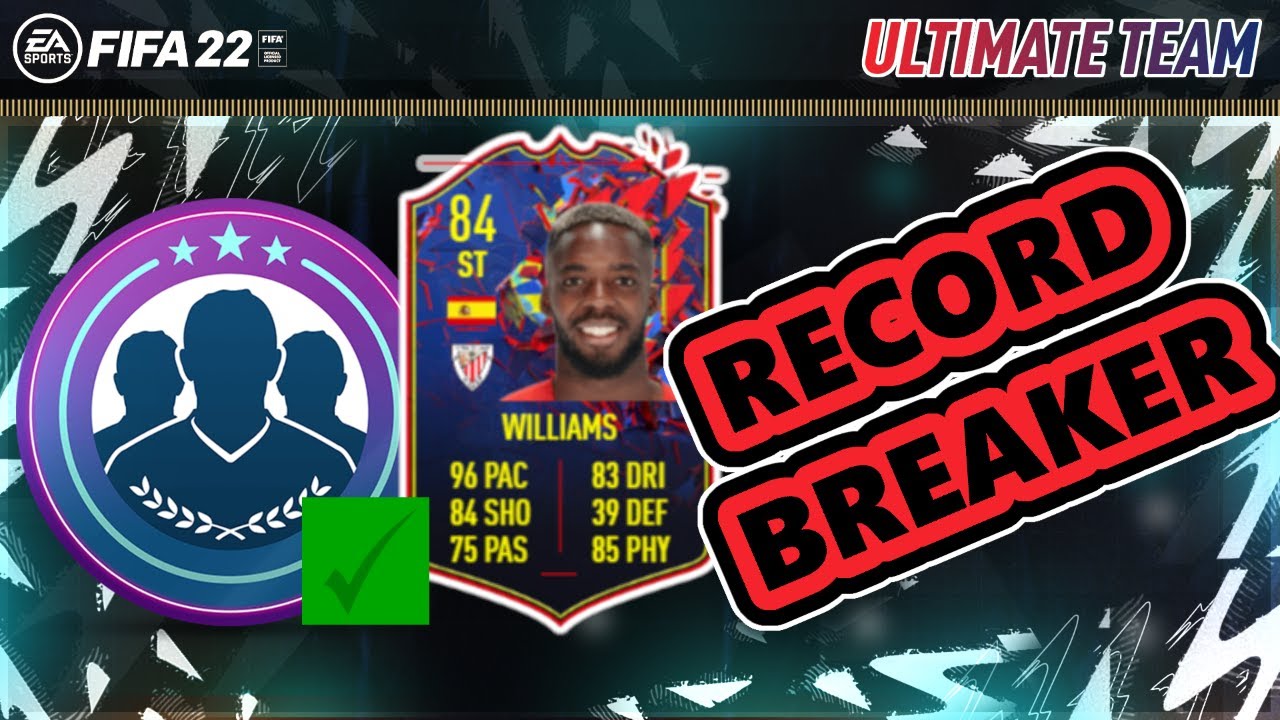RECORD BREAKER!!! 84 Williams SBC + UCL Marquee Matchups - FIFA 22 Ultimate Team
