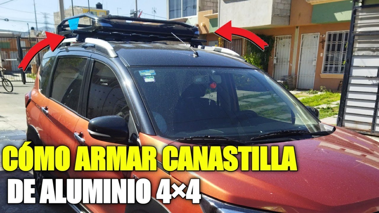 COMO ARMAR CANASTILLA DE ALUMINIO 4X4