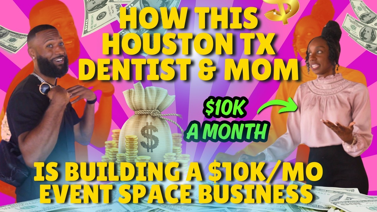 How This Houston TX Dentist & Mom Is Building A $10k/Mo Event Space Business