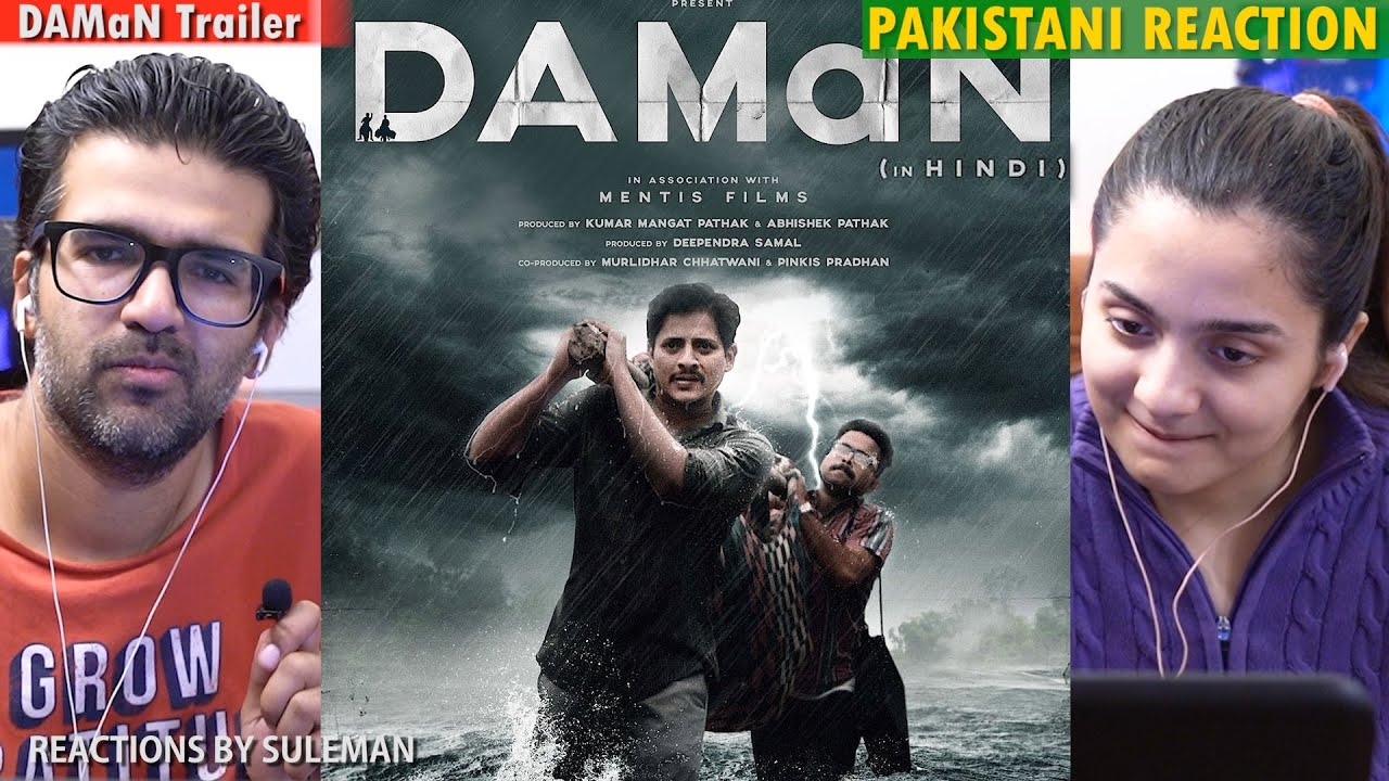 Pakistani Couple Reacts To DAMaN In Hindi Official Trailer | Babushaan Mohanty, Dipanwit D|