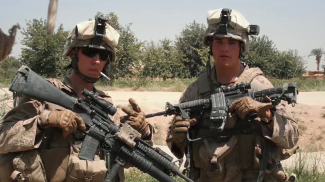 Marines in combat Marjah, Afghanistan 2010 Squad Moto video.