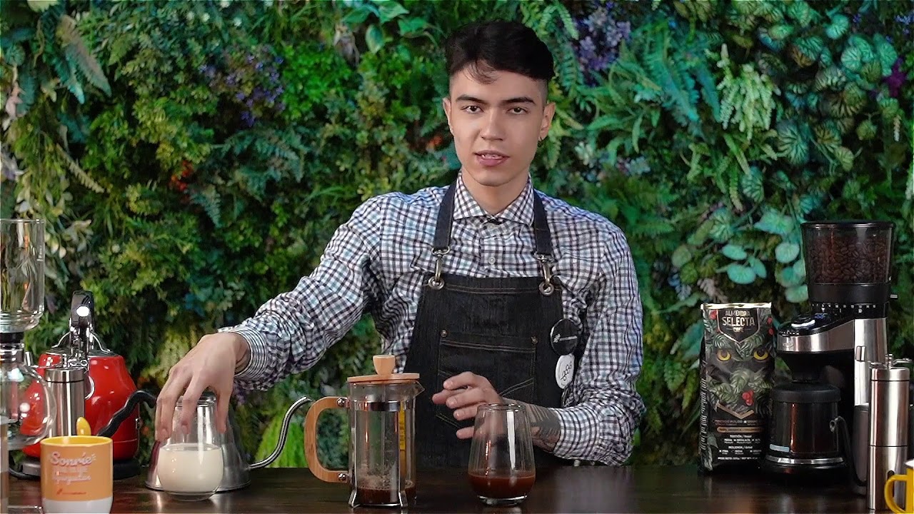 Cómo hacer capuchino casero con prensa francesa