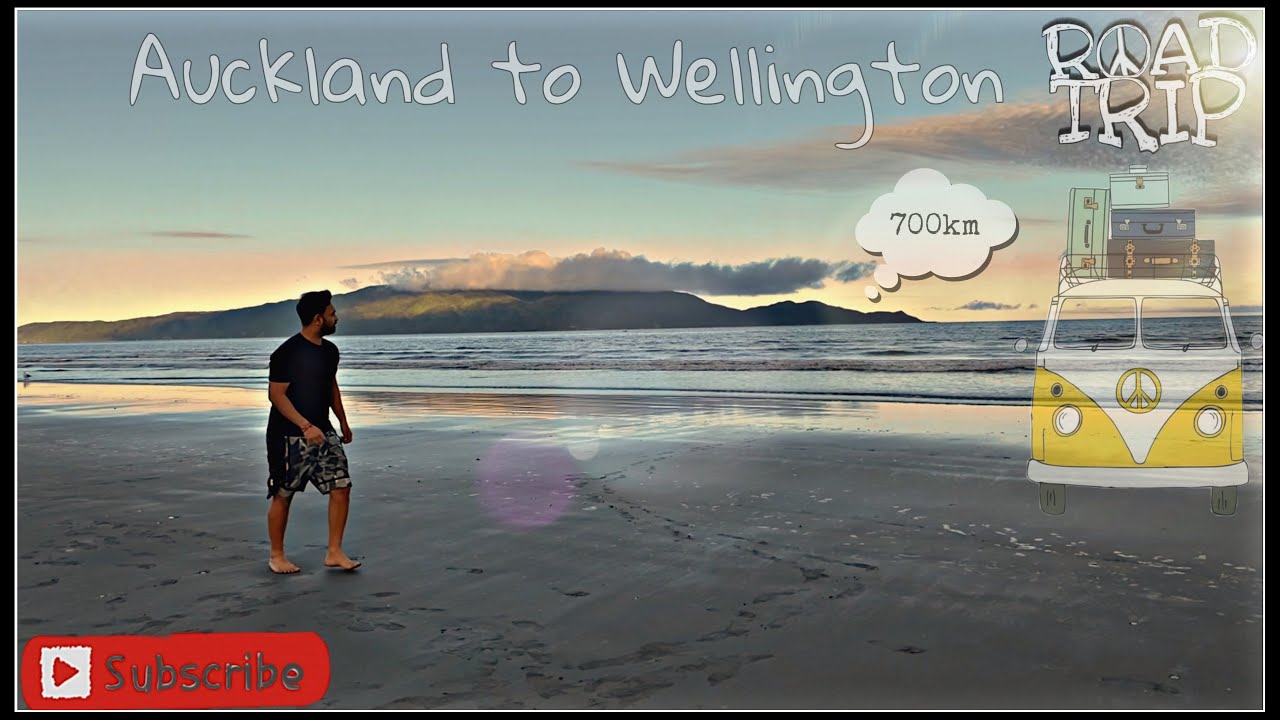 The ultimate Auckland to Wellington road trip | 700km KDV VLOGS | Best place to Visit In New Zealand