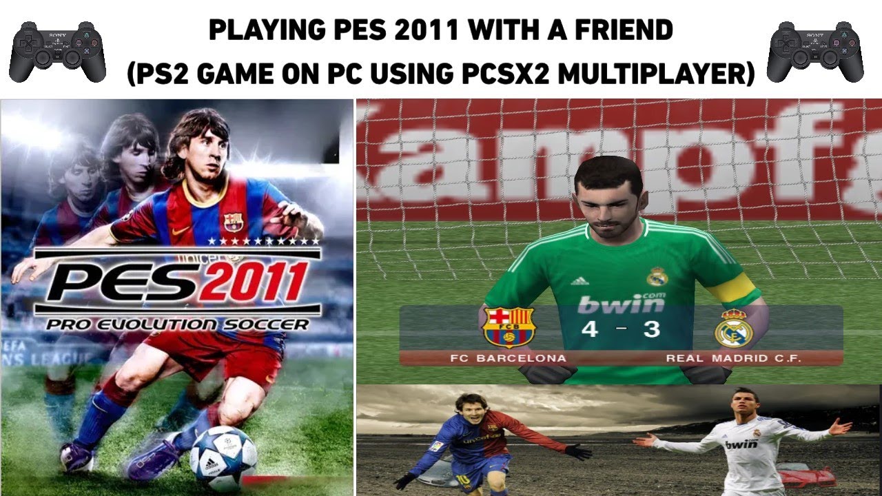 Playing PES 2011 with a Friend on PC | PCSX2 Multiplayer
