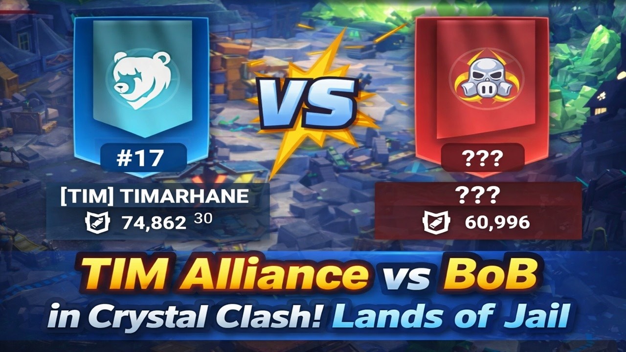 TIM Alliance vs BoB in Crystal Clash! Lands of Jail
