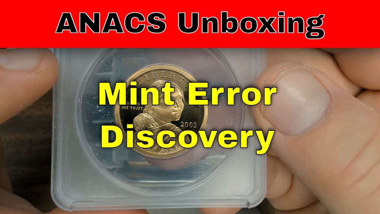 What Did ANACS Label Our Proof Set Error Coin? ANACS Unboxing