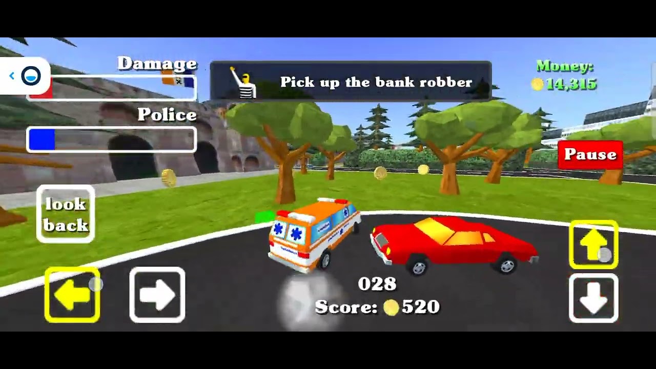 Ambulance emergency vs police 🚓🚨