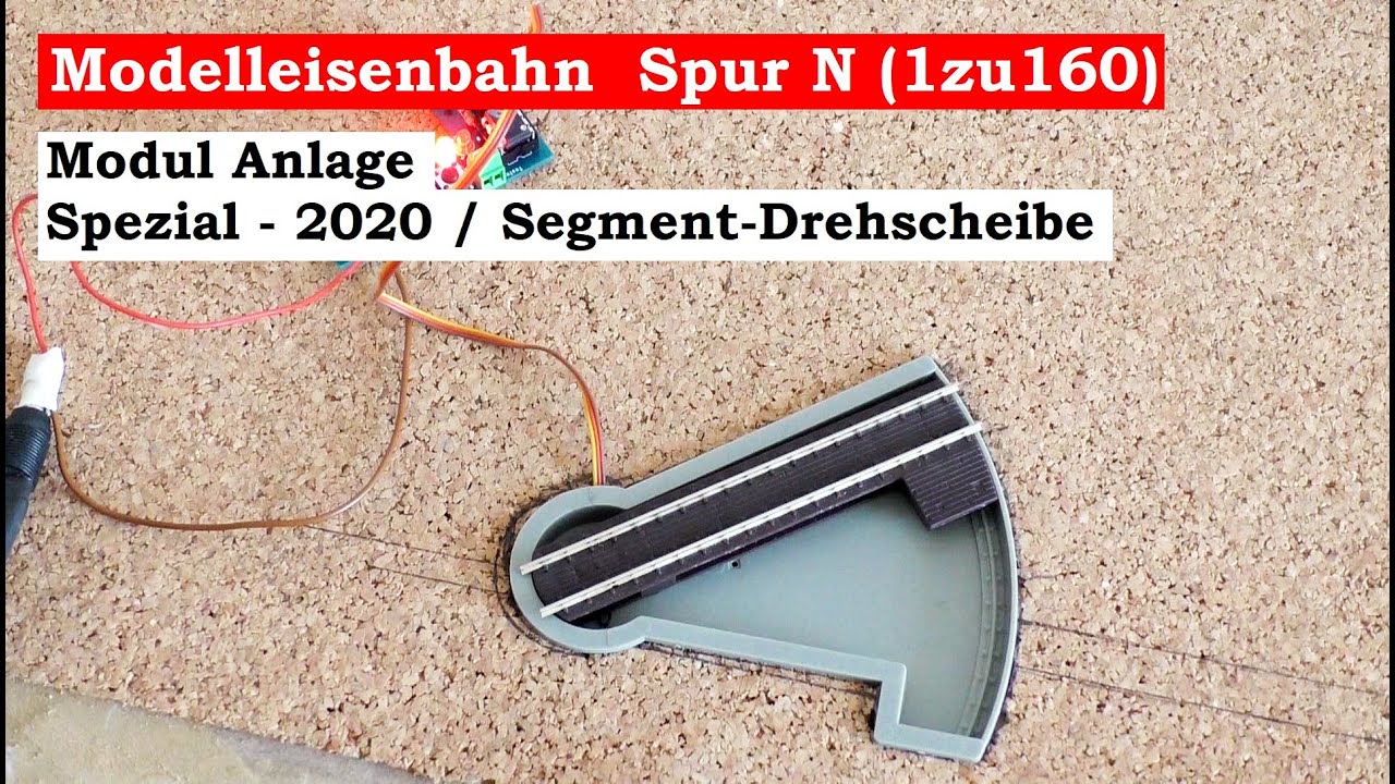 Modellbahn Spezial - Segment-Drehscheibe von Faller - Spur N / 1zu160 - Tutorial / DIY