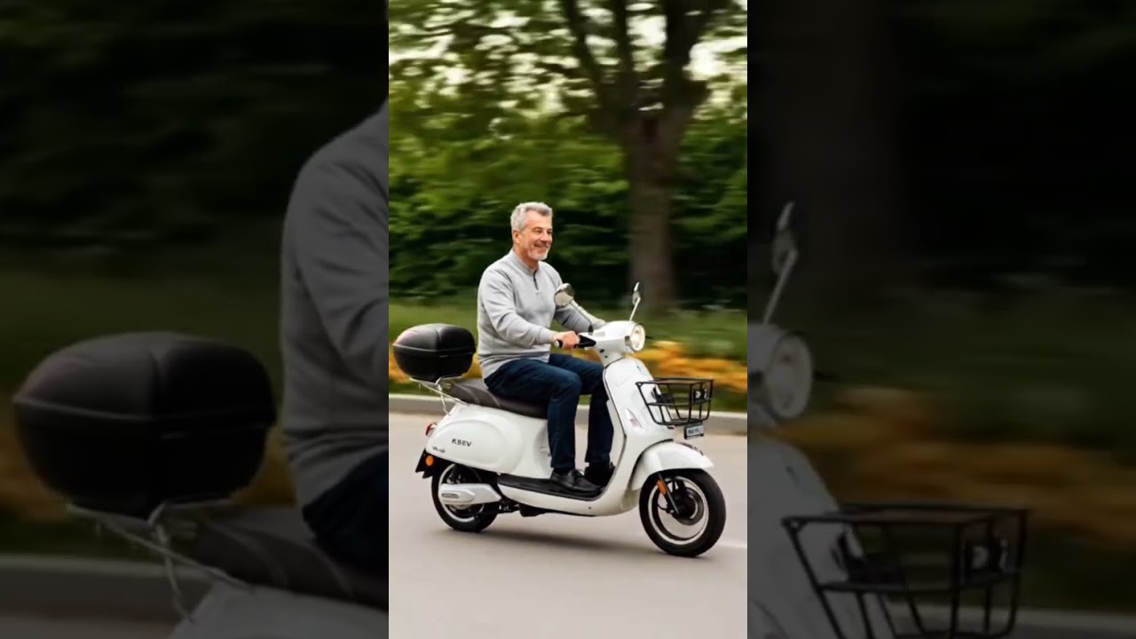 KsEv electric scooter future ride 