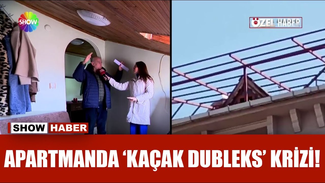 Çatıyı kapattı, daireyi 'dubleks' yaptı