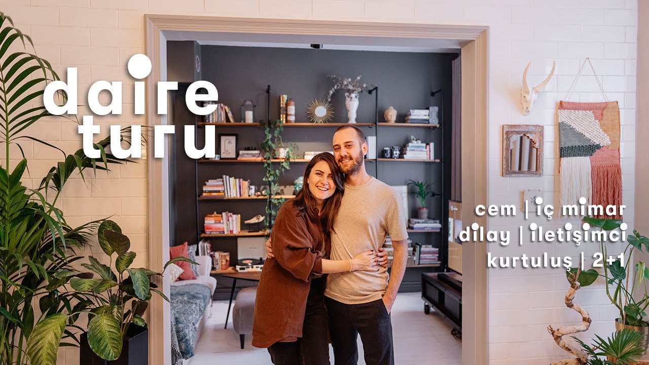 Daire Turu: Dilay ve Cem'in Kurtuluş'taki 2+1 Evi