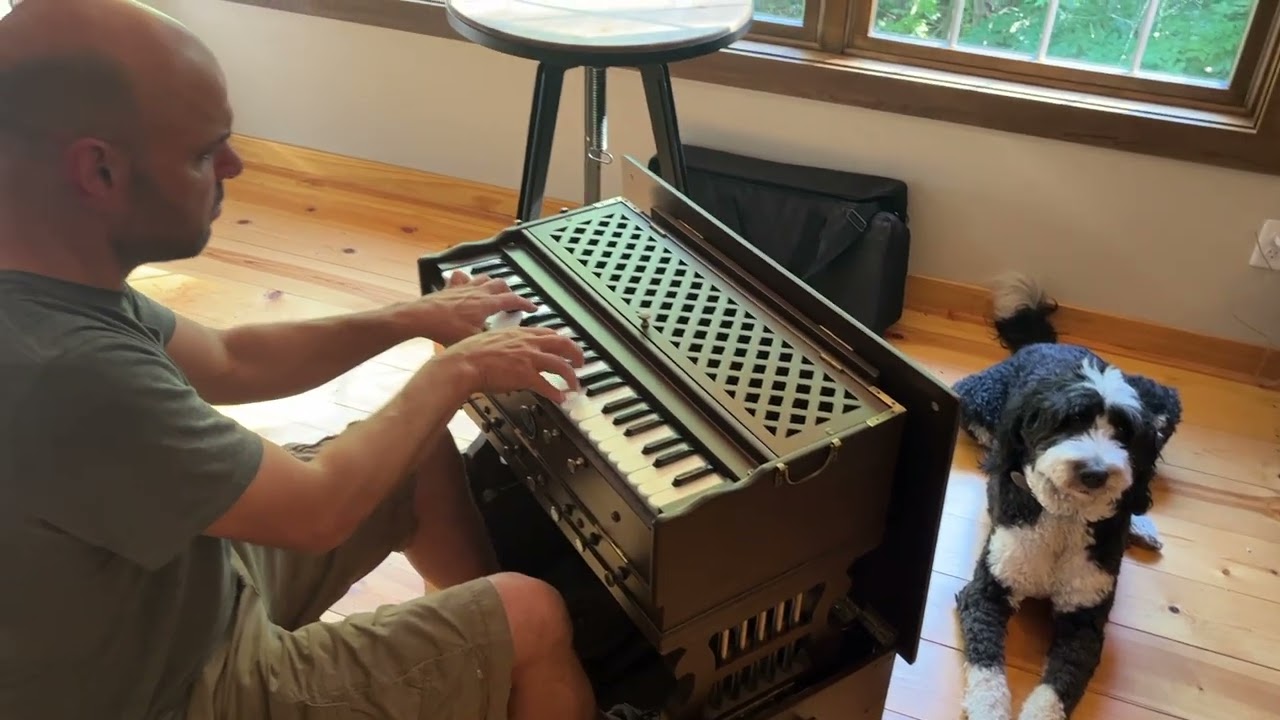 BHAVA Harmonium Co. - Limited Edition 4-Reed Foot Pedal Harmonium - Sound Sample